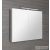 Sapho GRETA tükrösszekrény LED világítással, 100x70x14cm, matt fehér (GT100-0031)