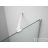 Sapho GELCO TRINITY CHROME zuhanyajtó, 1100mm, transzparent üveg, balos (GT1211CL-CH)