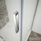 Sapho GELCO TRINITY CHROME szögletes zuhanykabin, 1100x800mm, matt üveg, balos (GT5680-11ML-CH)