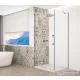 Sapho GELCO TRINITY CHROME szögletes zuhanykabin, 1200x800mm, transzparent üveg, balos (GT5680-12CL-CH)