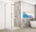 Sapho GELCO TRINITY CHROME szögletes zuhanykabin, 1200x800mm, transzparent üveg, jobbos (GT5680-12CR-CH)