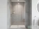 Sapho GELCO LUXOR tolóajtó két fal közé, 1300mm, transzparent üveg, króm profil (GU1213CH)