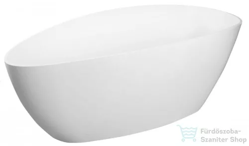 Sapho GELCO ELIPSIE szabadonálló kád, 170x77cm, 330l, öntöttmárvány (GVEL1700)