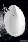 Sapho GELCO ELIPSIE szabadonálló kád, 170x77cm, 330l, öntöttmárvány (GVEL1700)