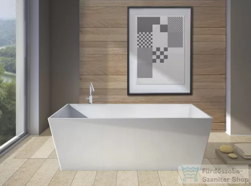 Sapho KVADRIE térben álló kád, 1590x650x550mm (GVKV1590)
