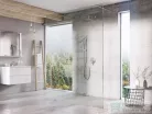 Ravak Walk-In Free 120 cm-es zuhanyfal 2 db 120 cm-es merevítővel,króm/transparent GW9FG0C0SZ1