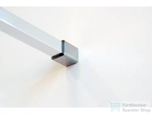 Ravak Walk-In Double Wall 130-180x140 cm-es zuhanyfal 120 cm-es merevítővel,króm/transparent GW9W10C00Z1SET70140