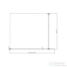 Ravak WALK-IN AIR WALL 90, fekete+transparent GW9W70300Z1C