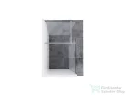 Ravak Walk-In Double Wall 150-200x140 cm-es zuhanyfal 120 cm-es merevítővel,króm/transparent GW9W70C00Z1SET90140