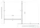 Ravak Walk-In Double Wall 160-210x80 cm-es zuhanyfal 120 cm-es merevítővel,króm/transparent GW9WA0C00Z1SET10080