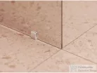 Ravak Walk-In Double Wall 160-210x100 cm-es zuhanyfal 120 cm-es merevítővel,fehér/transparent GW9WA0E00Z1SET100100
