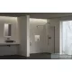 Ravak WALK-IN AIR WALL 110, fekete+transparent GW9WD0300Z1C