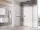Ravak Walk-In Double Wall 200-250x100 cm-es zuhanyfal 120 cm-es merevítővel,króm/transparent GW9WM0C00Z1SET140100