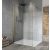 Sapho GELCO VARIO GOLD MATT Fix zuhanyfal, fali profillal, merőleges merevítő nélkül, transzparent üveg, 1000mm (GX1210-01)