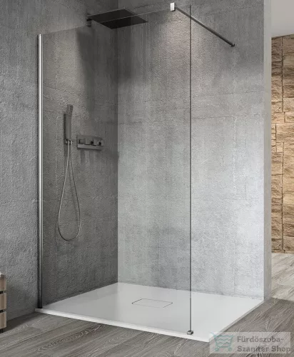 Sapho GELCO VARIO Walk-In zuhanyfal, 700x2000mm, transzparent CSAK ÜVEG PROFIL NÉLKÜL! (GX1270)