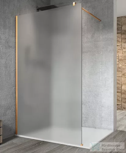 Sapho GELCO VARIO Walk-In zuhanyfal, 1000x2000mm, matt CSAK ÜVEG PROFIL NÉLKÜL! (GX1410)