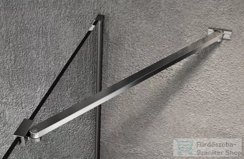 Sapho GELCO VARIO Walk-In sarok merevítő, 650mm, króm (GX2010)