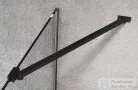 Sapho GELCO VARIO Walk-In sarok merevítő, 650mm, fekete (GX2014)