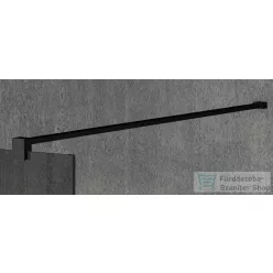   Sapho GELCO VARIO Walk-In merevítő, 1400mm, fekete (GX2214)
