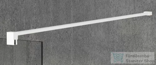 Sapho GELCO VARIO Walk-In merevítő, 1400mm, matt fehér (GX2215)