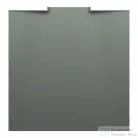 Laufen NIA zuhanytálca 80x80 cm, Marbond kompozit anyagból, lefolyó a falon belül, matt beton H2100300790001