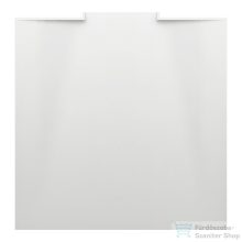   Laufen NIA zuhanytálca 90x90 cm, Marbond kompozit anyagból, lefolyó a falon belül, Fehér H2100310000001