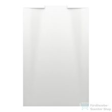   Laufen NIA zuhanytálca 120x80 cm, Marbond kompozit anyagból, lefolyó a falon belül, Fehér H2100330000001