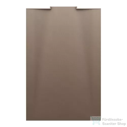 Laufen NIA zuhanytálca 120x80 cm, Marbond kompozit anyagból, lefolyó a falon belül, Matt kávé H2100331290001