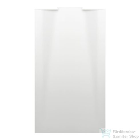 Laufen NIA zuhanytálca 140x80 cm, Marbond kompozit anyagból, lefolyó a falon belül, Fehér H2100340000001