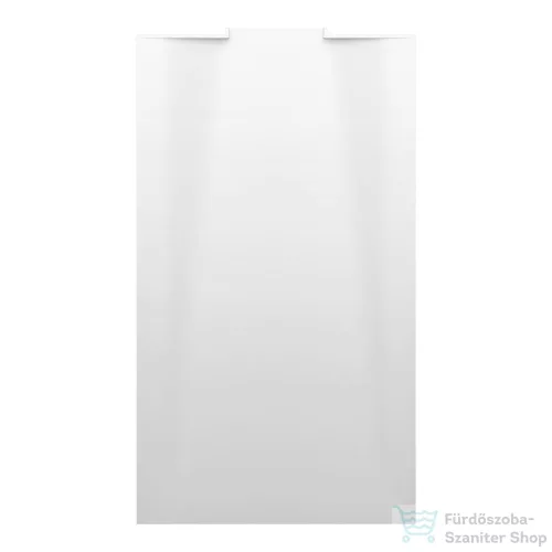 Laufen NIA zuhanytálca 140x80 cm, Marbond kompozit anyagból, lefolyó a falon belül, Fehér H2100340000001