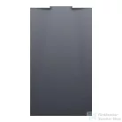 Laufen NIA zuhanytálca 140x80 cm, Marbond kompozit anyagból, lefolyó a falon belül, Antracit H2100340780001