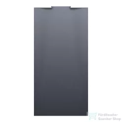   Laufen NIA zuhanytálca 160x80 cm, Marbond kompozit anyagból, lefolyó a falon belül, Antracit H2100350780001