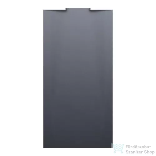 Laufen NIA zuhanytálca 160x80 cm, Marbond kompozit anyagból, lefolyó a falon belül, Antracit H2100350780001