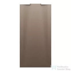   Laufen NIA zuhanytálca 160x80 cm, Marbond kompozit anyagból, lefolyó a falon belül, matt kávé H2100351290001