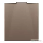 Laufen NIA zuhanytálca 100x90 cm, Marbond kompozit anyagból, lefolyó a falon belül, matt kávé H2100361290001