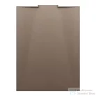 Laufen NIA zuhanytálca 120x90 cm, Marbond kompozit anyagból, lefolyó a falon belül, matt kávé H2100371290001