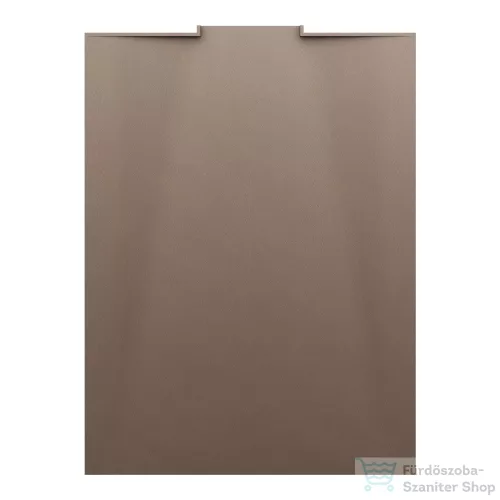 Laufen NIA zuhanytálca 120x90 cm, Marbond kompozit anyagból, lefolyó a falon belül, matt kávé H2100371290001