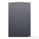 Laufen NIA zuhanytálca 140x90 cm, Marbond kompozit anyagból, lefolyó a falon belül, Antracit H2100380780001