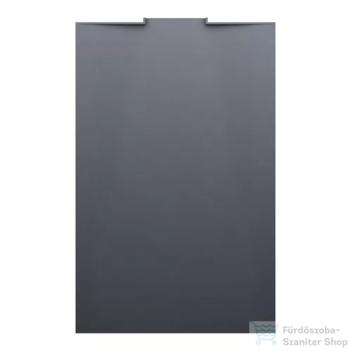 Laufen NIA zuhanytálca 140x90 cm, Marbond kompozit anyagból, lefolyó a falon belül, Antracit H2100380780001