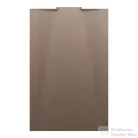 Laufen NIA zuhanytálca 140x90 cm, Marbond kompozit anyagból, lefolyó a falon belül, matt kávé H2100381290001