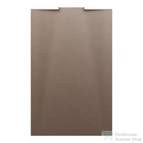 Laufen NIA zuhanytálca 140x90 cm, Marbond kompozit anyagból, lefolyó a falon belül, matt kávé H2100381290001