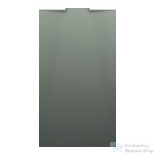   Laufen NIA zuhanytálca 160x90 cm, Marbond kompozit anyagból, lefolyó a falon belül, matt  beton H2100390790001