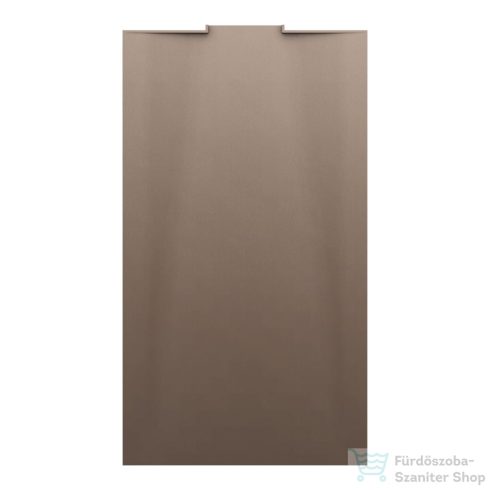 Laufen NIA zuhanytálca 160x90 cm, Marbond kompozit anyagból, lefolyó a falon belül, matt kávé H2100391290001