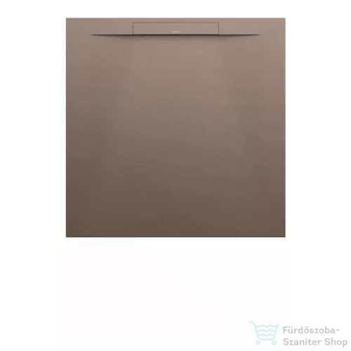 Laufen Pro S 90x90 cm-es lapos szögletes zuhanytálca, matt kávé H2101801290001