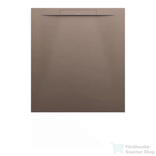 Laufen Pro S 100x90 cm-es szögletes zuhanytálca Marbond kompozit anyagból, matt kávé H2101861290001