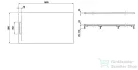 Laufen Pro S 160x90 cm-es szögletes zuhanytálca Marbond kompozit anyagból, matt kávé H2101891290001