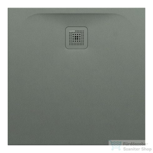 Laufen Pro 80x80 cm-es zuhanytálca Marbond kompozit anyagból,beton matt H2109500790001