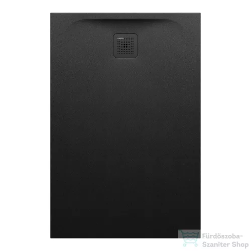 Laufen Pro 120x80 cm-es zuhanytálca Marbond kompozit anyagból,fekete H2109520800001