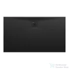 Laufen Pro 140x80 cm-es zuhanytálca Marbond kompozit anyagból,fekete H2109530800001