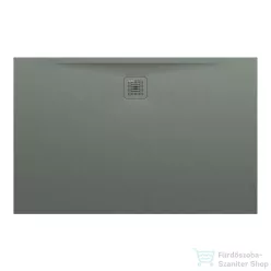   Laufen Pro 140x90 cm-es zuhanytálca Marbond kompozit anyagból,Beton matt H2109590790001